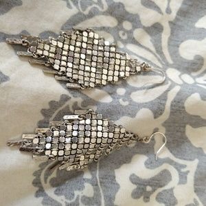 Lucky Brand Chainmail Style Earring